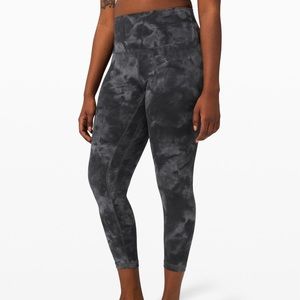 EUC Lululemon Align Diamond Dye 24”